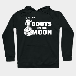 Boots on the Moon Hoodie